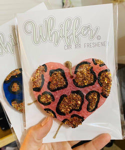 Heart With Leopard Print Whiffer
