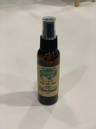 Tobacco Caramel Room and Linen Spray