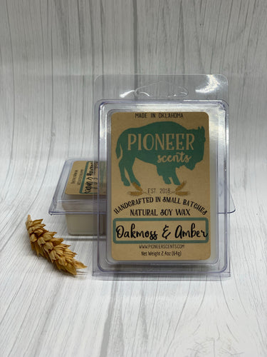 Oakmoss & Amber Soy Wax Melt